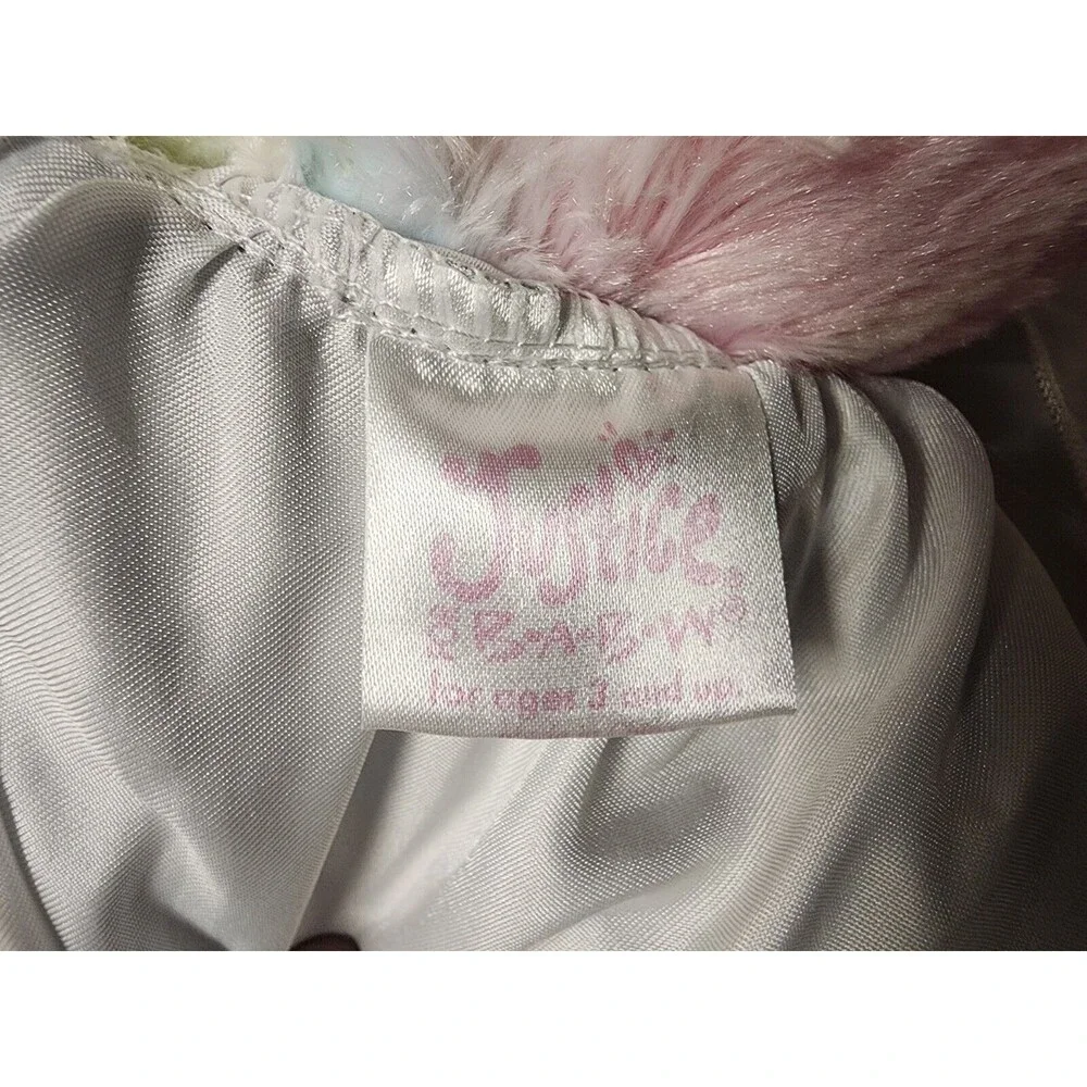 Build-A-Bear Tye Dye 16" Plush Rabbit Sparkly Star - Picture 5 of 9